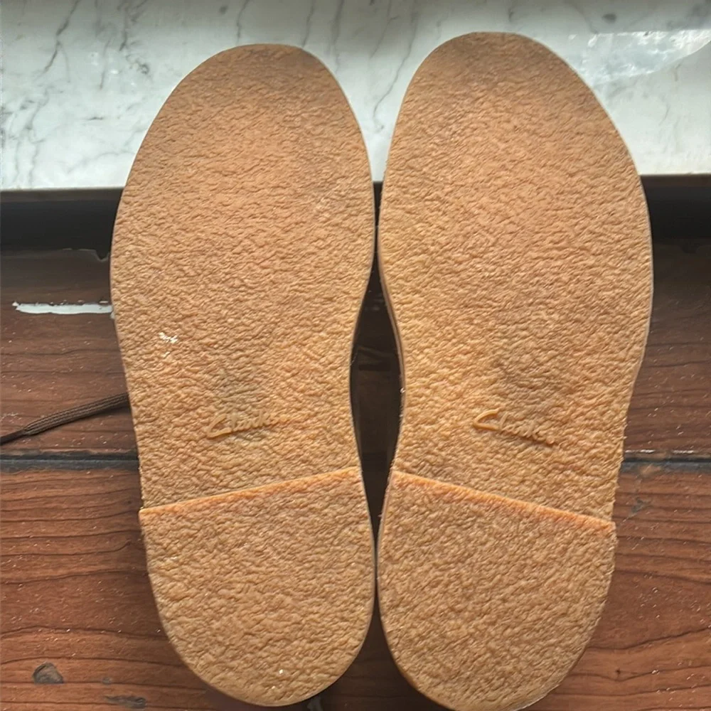 Clark’s Brown Leather Chukka Boots